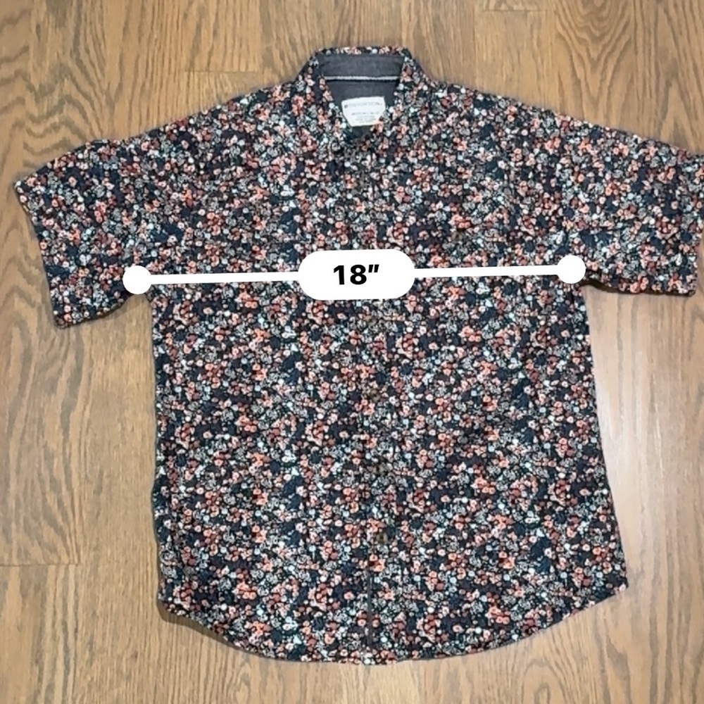 Distortion 100% Cotton button-down shirt Size Medium 10-12 Boy's G - Picture 9 of 9